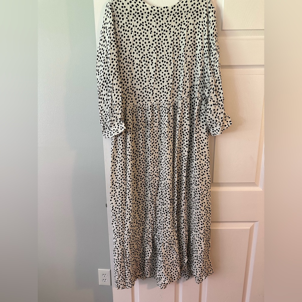 Philosophy Polka Dot Flowy Maxi Dress
